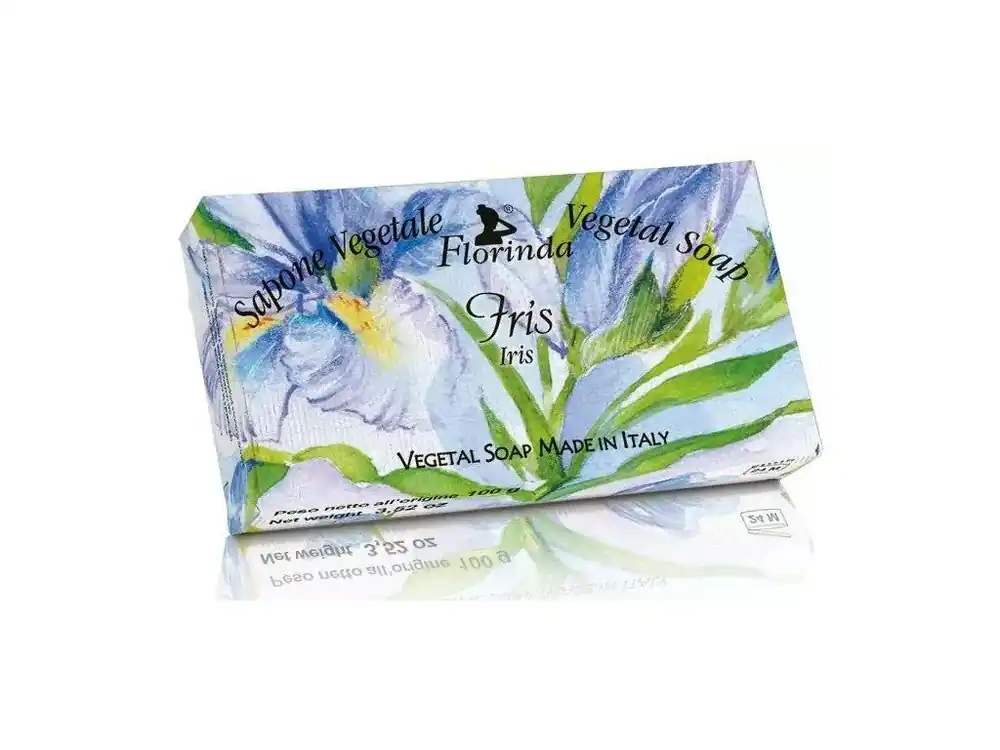 Speciální Cena Florinda Italské Rostlinné mýdlo Iris (kosatec) 100 g