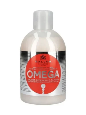 Přímo Od Výrobce KALLOS KJMN Omega Shampoo 1000ml - šampon na lámavé vlasy a roztřepené konečky