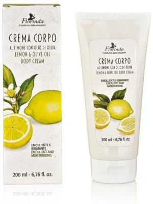Florinda Tělový krém Limone s olivovým olejem 200 ml Přímo Od Výrobce