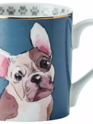 Kitchen Craft Porcelánový hrníček French Bulldog v dárkové krabičce 280 ml Originální