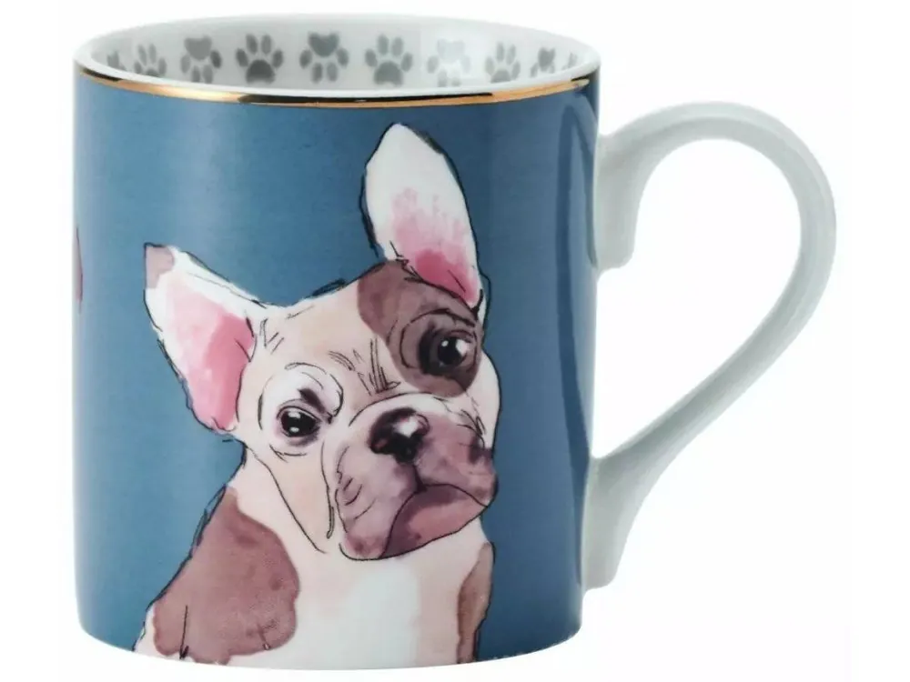 Kitchen Craft Porcelánový hrníček French Bulldog v dárkové krabičce 280 ml Originální