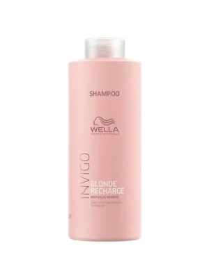 Nízká Cena WELLA Invigo Cool Blonde Recharge Shampoo 1000ml - šampon pro studenou blond