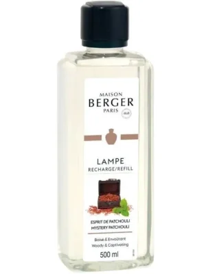 MAISON BERGER PARIS Náplň do katalytické lampy Mystery Patchouli/Tajemné pačuli 500 ml Časově Omezené