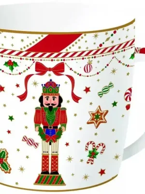 Dokud Zásoby Vydrží Easy Life Dárková sada s hrnkem Nutcracker Twist v plechové dóze 350 ml
