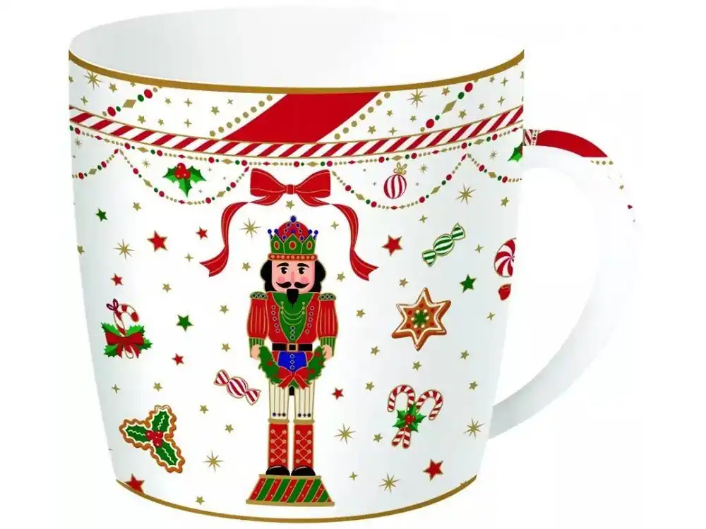 Dokud Zásoby Vydrží Easy Life Dárková sada s hrnkem Nutcracker Twist v plechové dóze 350 ml