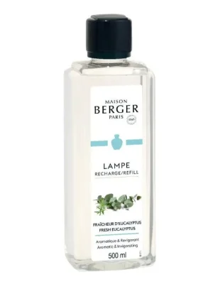 Speciální Cena MAISON BERGER PARIS Fresh Eucalyptus/Čerstvý eukalyptus náplň do katalytické lampy 500 ml