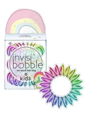 Speciální Cena INVISIBOBBLE Original Kids Magic Rainbow 3ks - Spirálové gumičky do vlasů - duhové