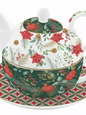 Nejprodávanější Easy life Porcelánová konvička s hrnkem Christmas Joy 350 ml