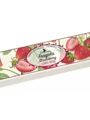 Kup Teď Florinda Dárková kazeta s mýdly Fragola (jahoda) 4x25 g