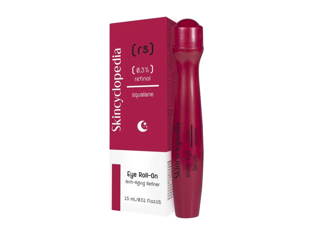 Nejlepší Cena Skincyclopedia Oční protivráskový roll on s retinolem 15 mL