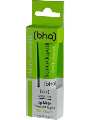 Nejlepší Volba Skincyclopedia Regenerační maska na rty s vůní kiwi 10 mL