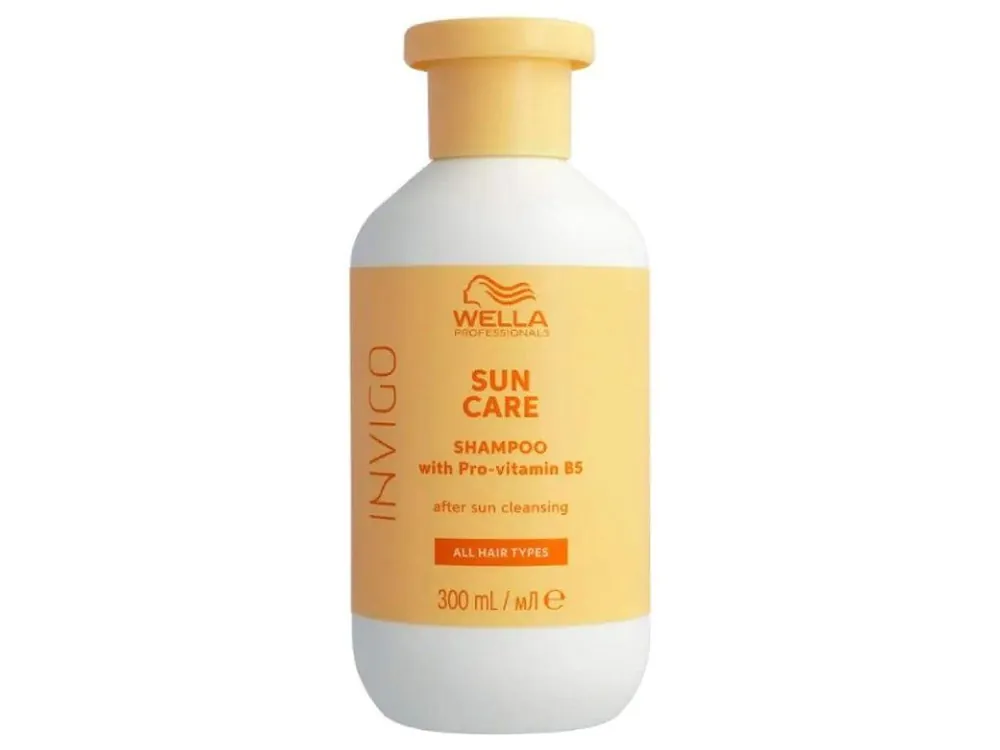 Oblíbený WELLA Invigo Sun Care Shampoo 300ml - ochranný šampon k moři