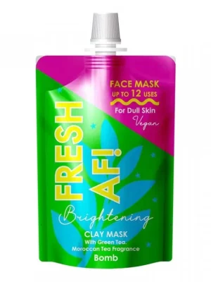 Bomb cosmetics Rozjasňující jílová maska se zeleným čajem 50 ml Expresní Doručení