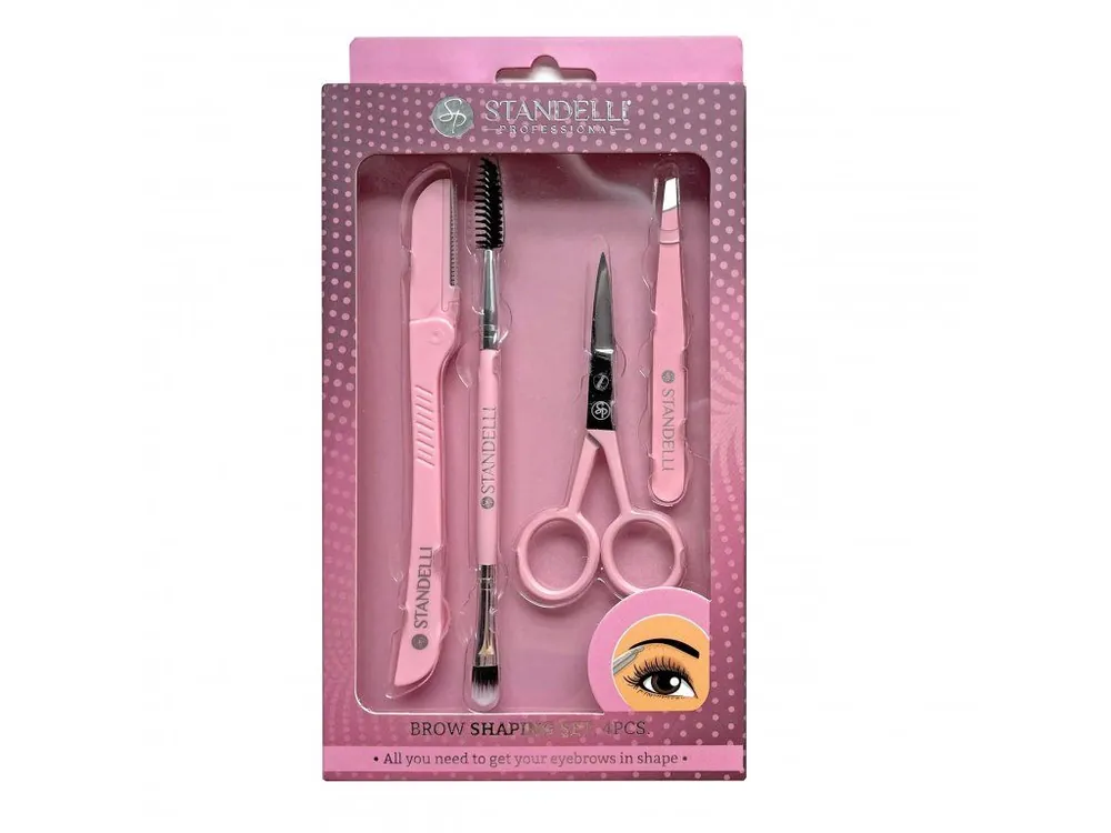 Objednat Nyní Standelli professional Kosmetický set pro úpravu obočí 4 ks