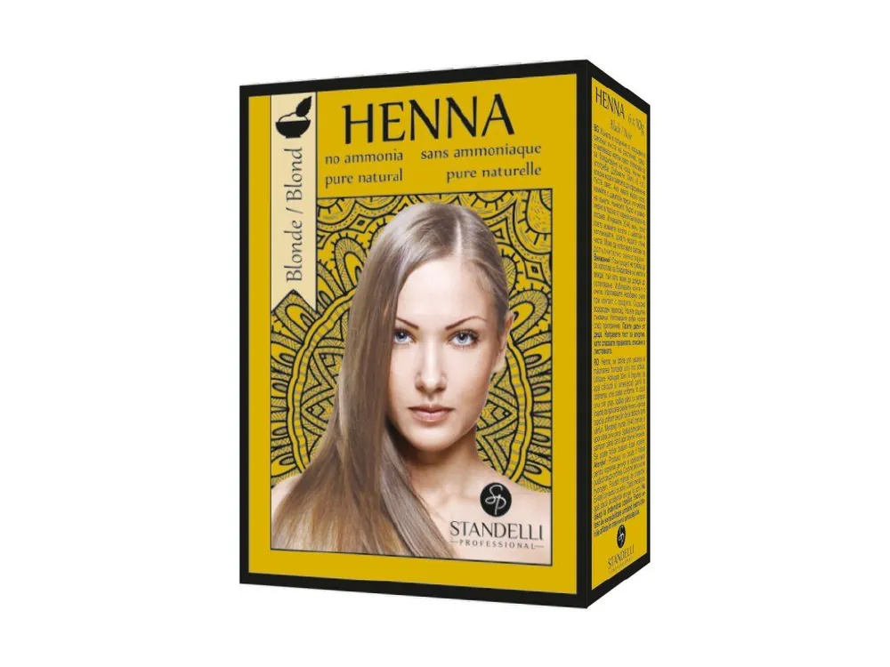 Nízká Cena Standelli professional Henna 100% přírodní barva na vlasy Blond 6x10 ml