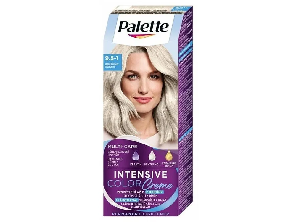 Kup Teď SCHWARZKOPF Palette C9 (9,5-1) Intensive Color Creme - barva na vlasy - Stříbřitě plavá