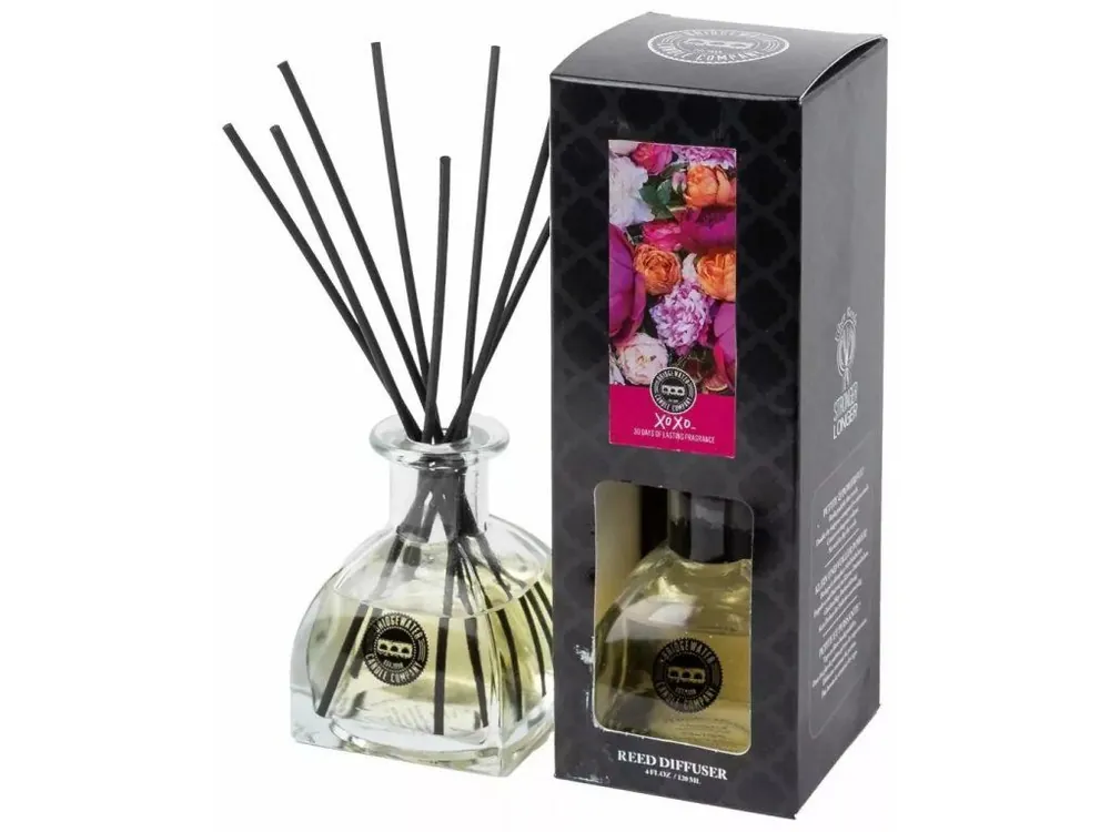 Bridgewater Candle Company Vonný difuzér XoXo + ratanové tyčinky 120 ml Hit Sezóny