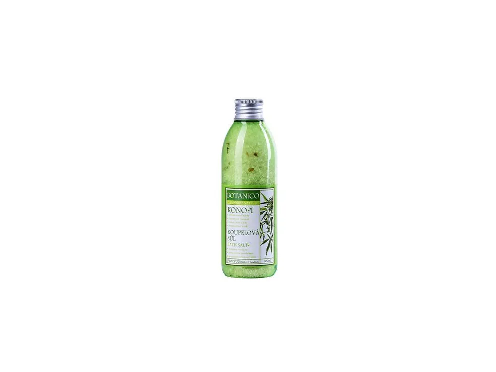 Botanico Koupelová sůl Konopí 200 ml Objednat Nyní