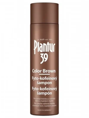 Výhodná Nabídka PLANTUR 39 Color Brown fyto-kofeinový šampon proti padání na hnědé vlasy 250ml