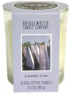 Bridgewater Candle Company Vonná votivní svíčka ve skleničce Laundry Line 99 g Objednat Nyní