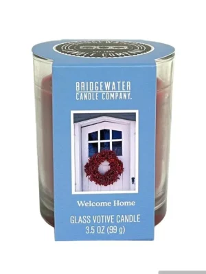 Bridgewater Candle Company Vonná votivní svíčka ve skleničce Welcome home 99 g Akce