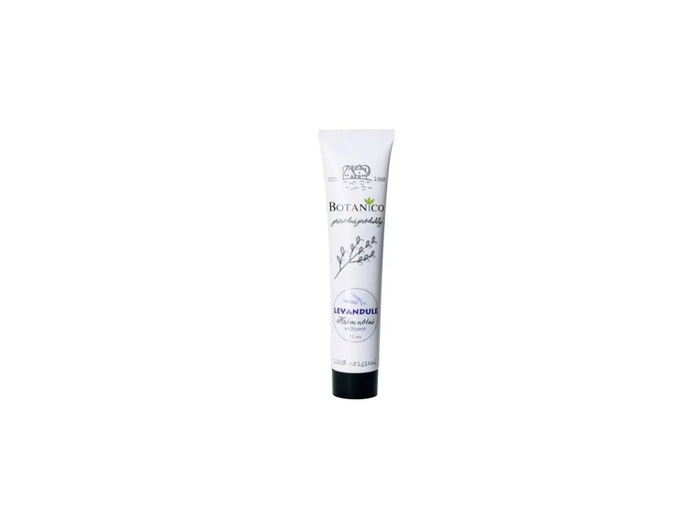 Botanico Pleťový krém noční omlazovací levandule 75 ml Autentický