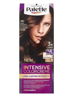 Dokud Zásoby Vydrží SCHWARZKOPF Palette W2 (3-65) Intensive Color Creme - barva na vlasy - Tmavě čokoládová