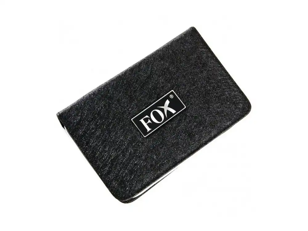 Bezpečná Platba FOX 1509443 Velké kadeřnické pouzdro na nůžky Fox - černé