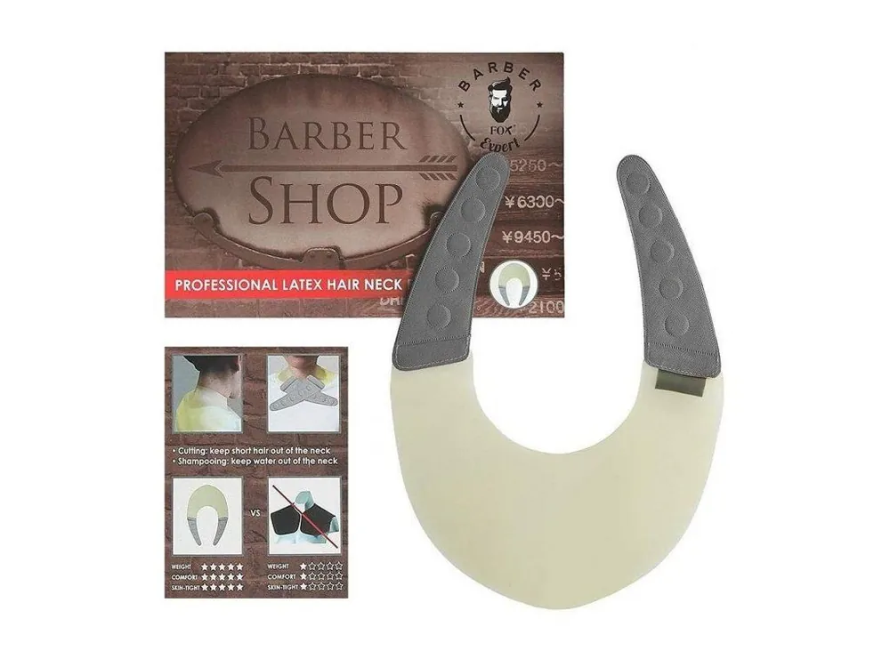 Aktuální FOX Barber Expert Latex Hair Neck Fitter - profi holičský límec z latexu