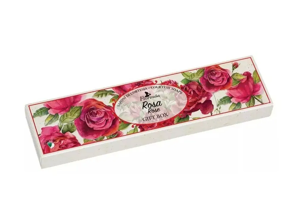 Nejlepší Volba Florinda Dárková kazeta s mýdly Rosa 4x25 g