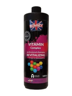 RONNEY Vitamin Complex Shampoo 1000ml - šampon na tenké a slabé vlasy Levný