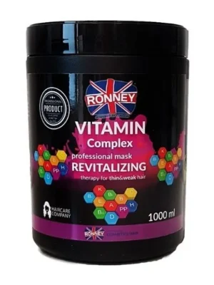 Nakupujte Hned RONNEY Vitamin Complex Mask 1000ml - revitalizační maska na tenké a slabé vlasy