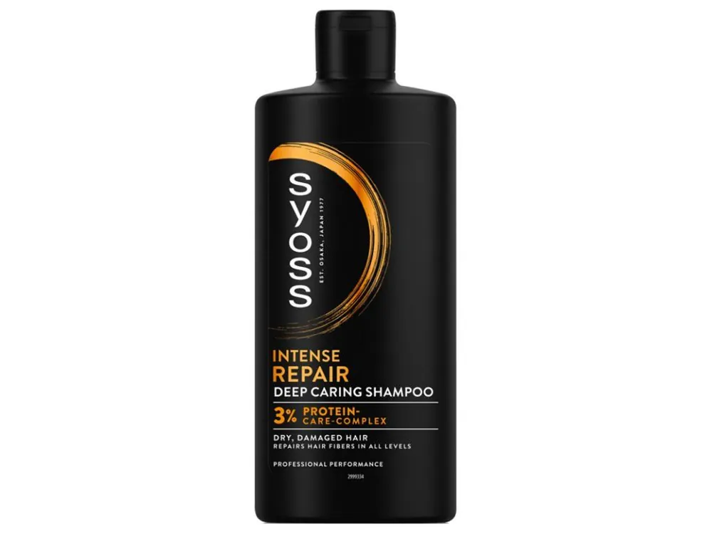Finální Výprodej SYOSS Professional Intense Repair Shampoo 440ml - šampon pro suché a poškozené vlasy