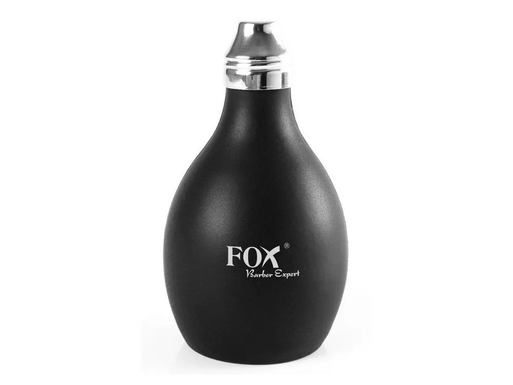 Výprodej FOX Barber Expert Rubber Talc Blower - černý gumový aplikátor pudru