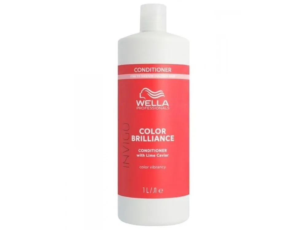 Super Cena WELLA Invigo Brilliance Color Conditioner Fine Normal 1000ml - balzám na barvené vlasy