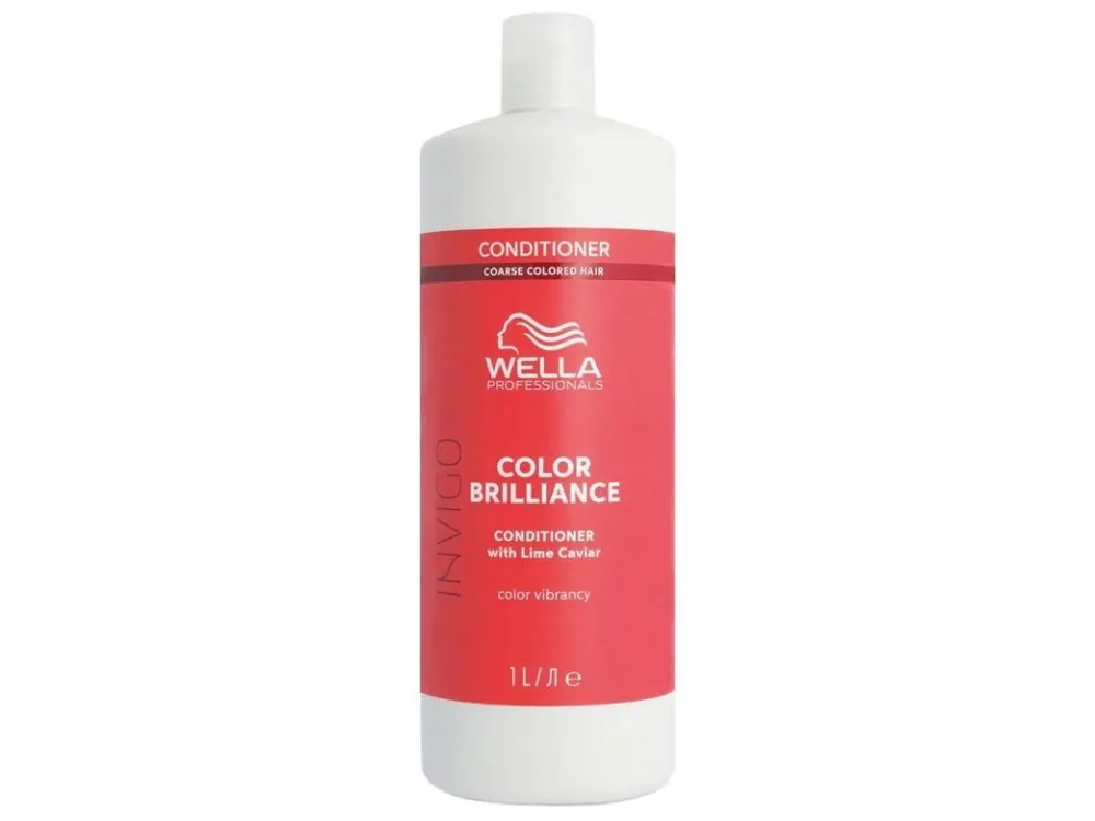 Odeslání Ihned WELLA Invigo Brilliance Color Conditioner Coarse 1000ml - balzám na silné barvené vlasy