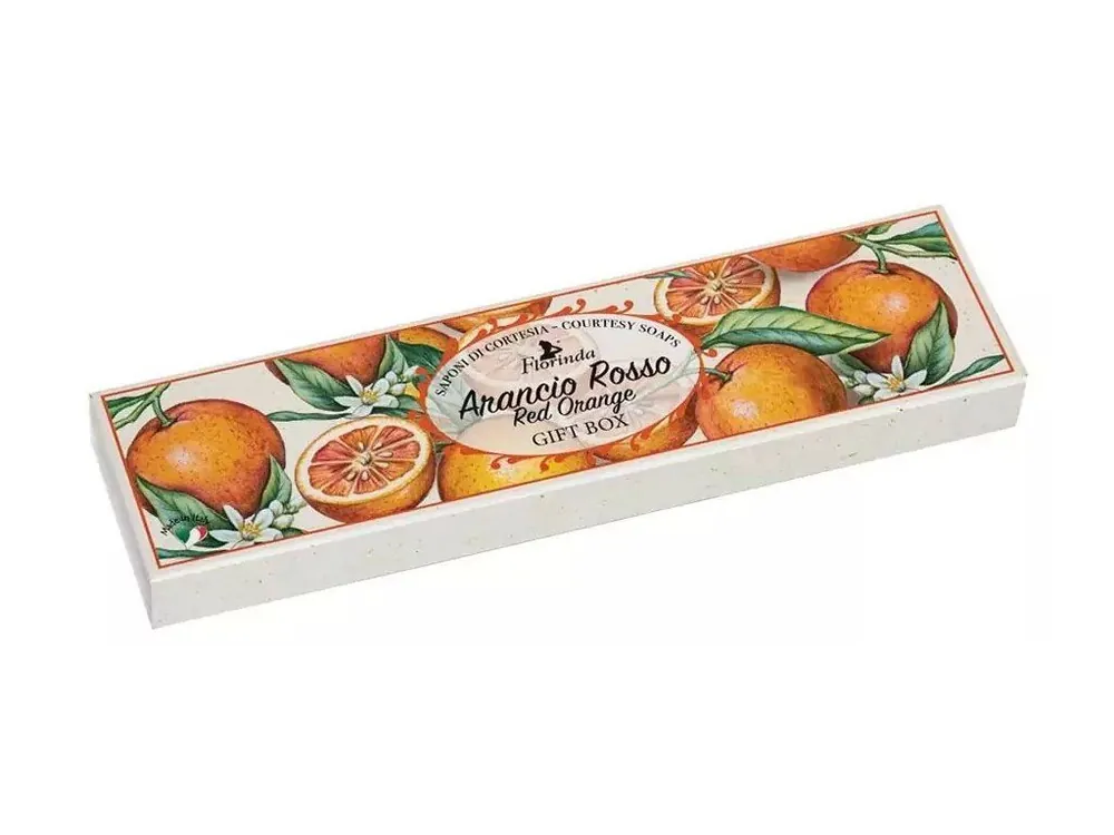 Akční Cena Florinda Dárková kazeta s mýdly Arancio Roso 4x25 g