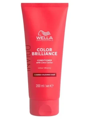 Víkendová Akce WELLA Invigo Brilliance Color Conditioner Coarse 200ml - balzám na silné barvené vlasy