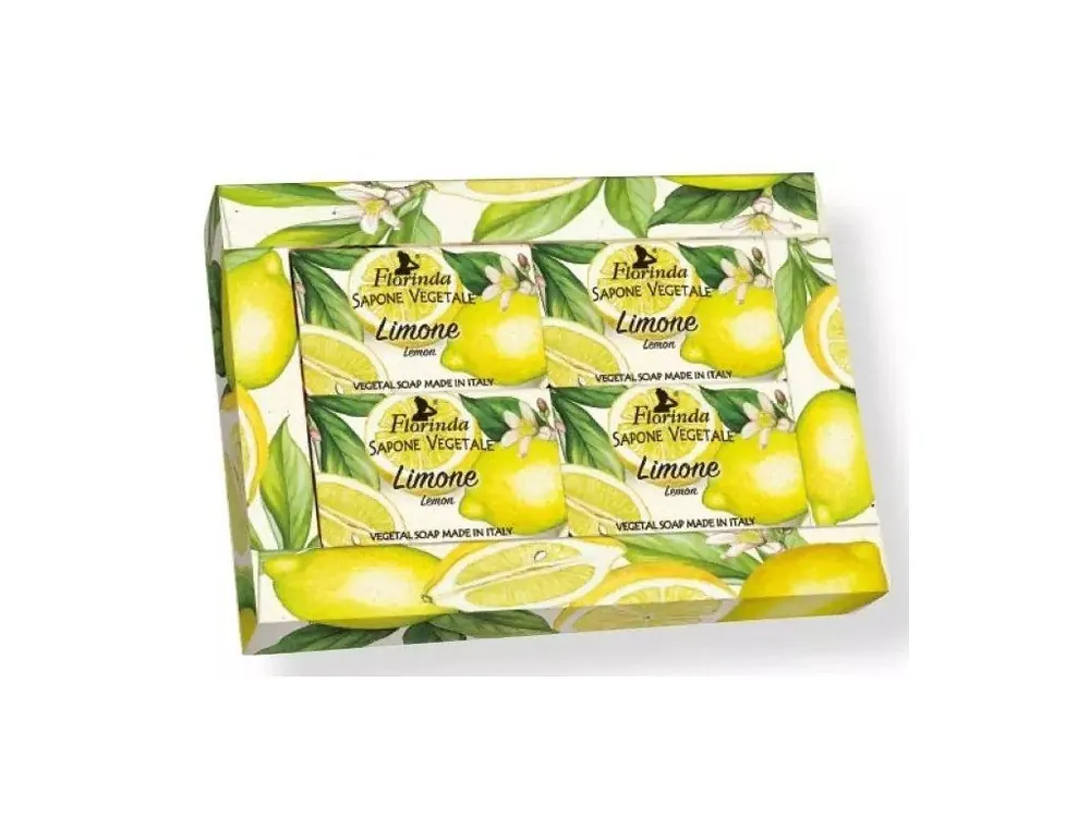 Florinda Dárkové balení čtyř mýdel Limone 4x50 g Cenová Bomba