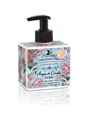 Kup Teď Florinda Tělový krém na ruce a tělo s pumpičkou Acqua Di Corallo 300 ml