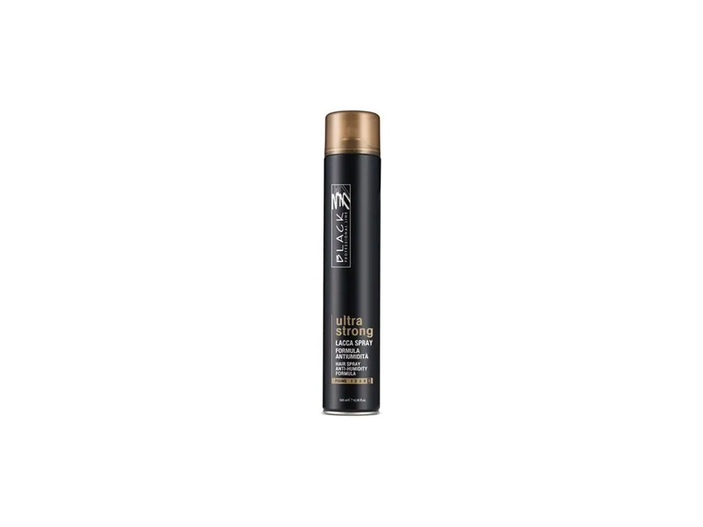BLACK Styling Ultra Strong Hair Spray - ultra silně tužící lak na vlasy 500ml Jen Po Omezenou Doba