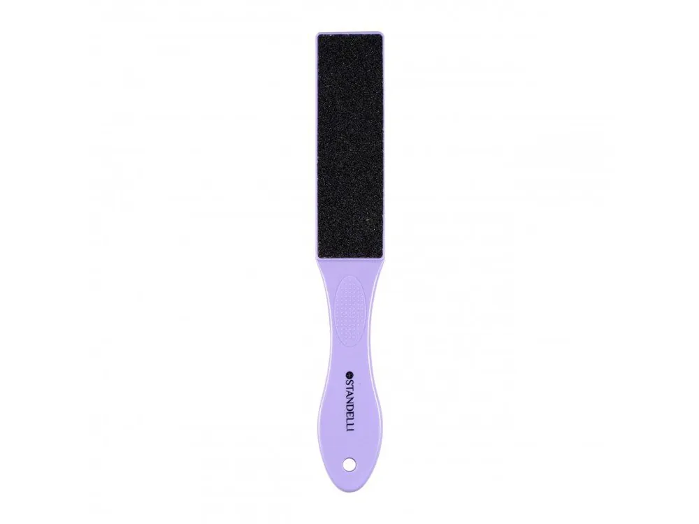 Standelli professional Oboustranný pilník na paty fialový 27 cm Sezónní Sleva