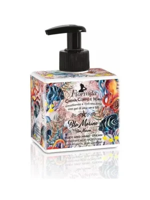 Aktuální Florinda Tělový krém na ruce a tělo s pumpičkou Blu marino 300 ml