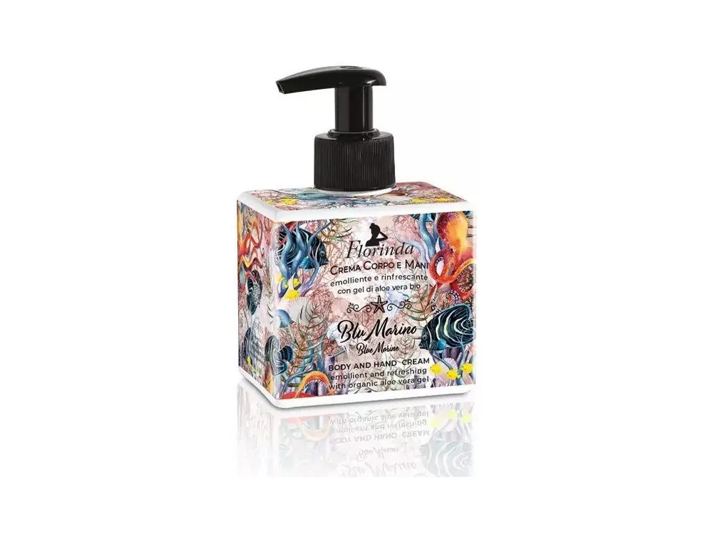 Aktuální Florinda Tělový krém na ruce a tělo s pumpičkou Blu marino 300 ml