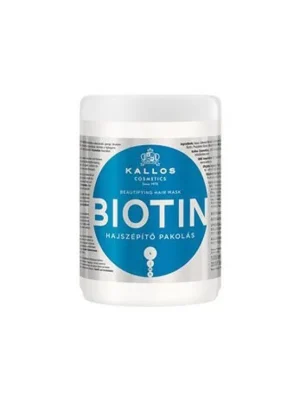 KALLOS KJMN Biotin Hair Mask 1000ml - maska pro tenké, slabé a lámavé vlasy Koupit Online