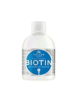 Hit Sezóny KALLOS KJMN Biotin Shampoo 1000ml - šampon pro tenké, slabé a lámavé vlasy