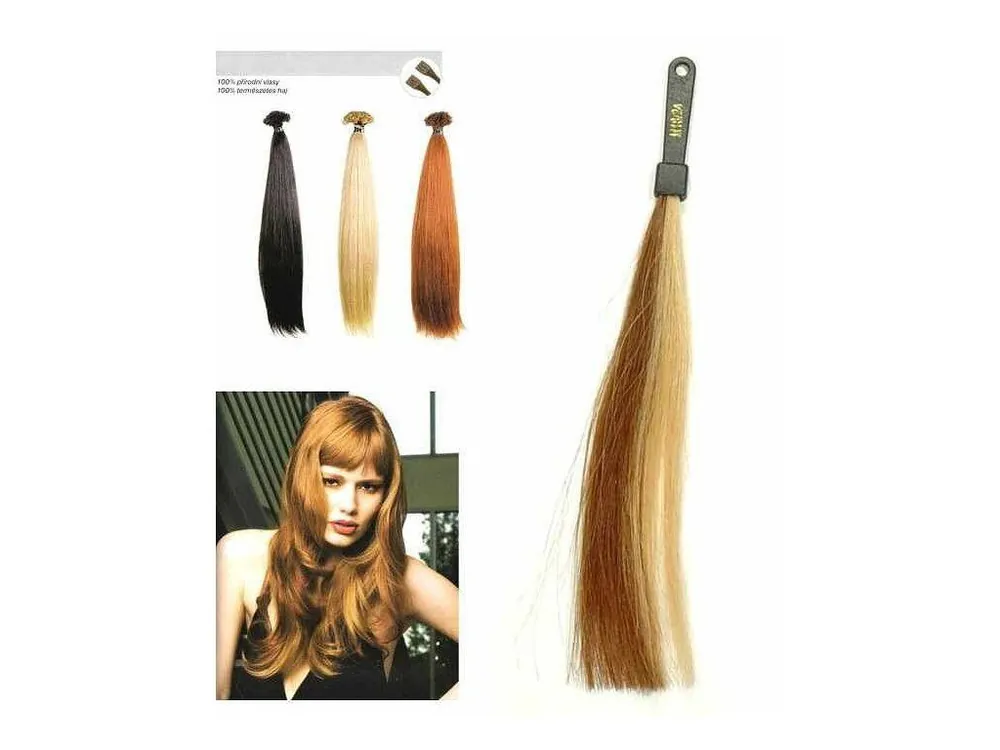 SO.CAP. Rovné vlasy 8000L 50-55cm pramen melír odstínů M18-24 Omezená Nabídka