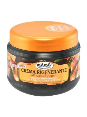 MIL MIL Argan Regenerační krém s arganovým olejem pro všechny typy vlasů 500ml Vrácení Zdarma