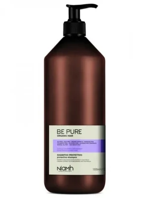 NIAMH Be Pure Protective Shampoo 1000ml - šampon po barvení a odbarvování Speciální Cena
