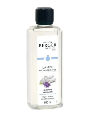 MAISON BERGER PARIS Fresh Linen/Svěží vyprané prádlo náplň do katalytické lampy 0,5l Akční Cena